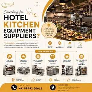 Tiro Hospitality | Commercial Kitchen Equipments